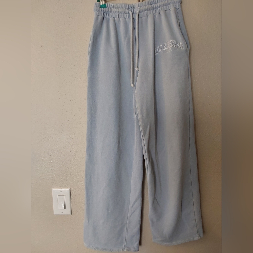 Forever 21 Sweatpants, Women's Size Small Light Blue Forever 21 Sweatpants